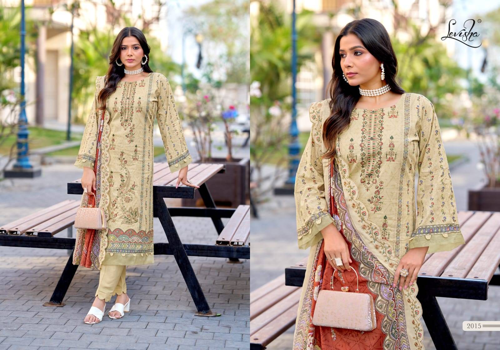 Madhubala-14 by Levisha 2013 to 2020 Series Indian Traditional casual wear Pakistani Camric Lawn Cotton dresses At Wholesale Price